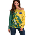 personalised-australia-socceroos-indigenous-off-shoulder-sweater-green-gold