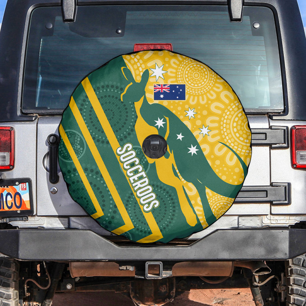 personalised-australia-socceroos-indigenous-spare-tire-cover-green-gold
