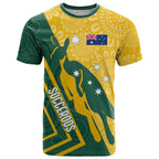 personalised-australia-socceroos-indigenous-t-shirt-green-gold