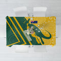 personalised-australia-socceroos-indigenous-tablecloth-green-gold