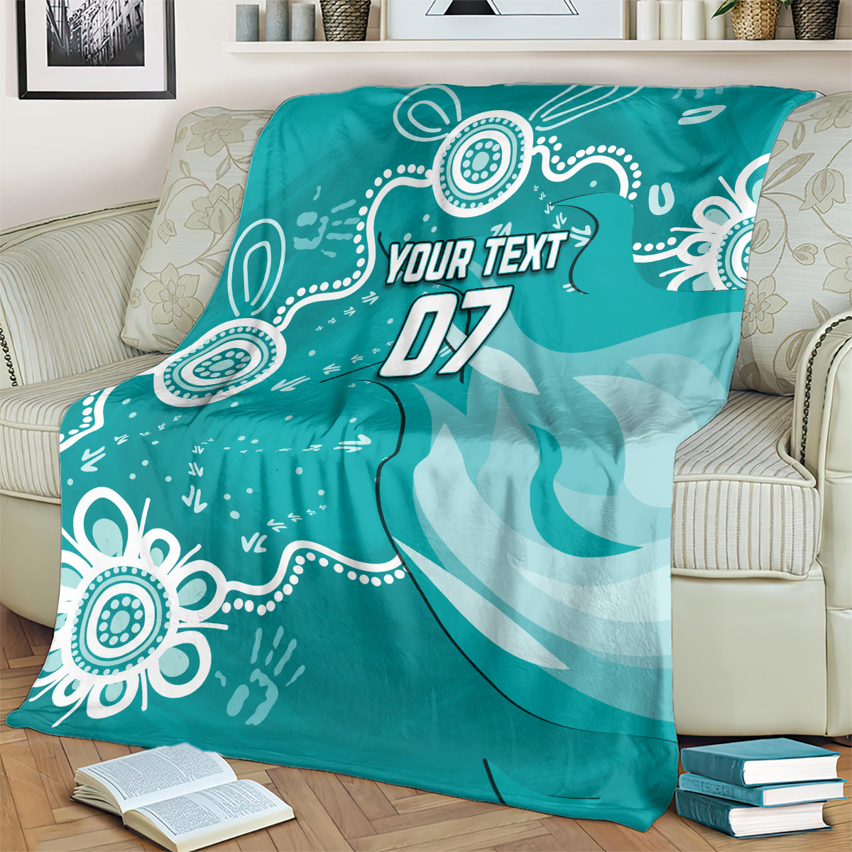 custom-brisbane-cricket-indigenous-blanket-feel-the-heat