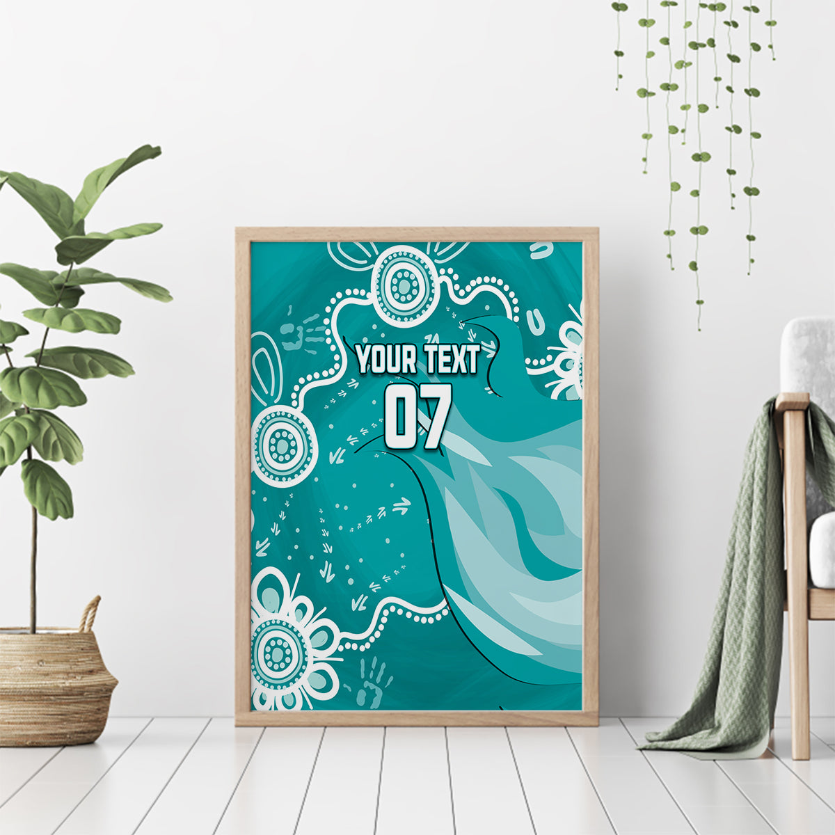 custom-brisbane-cricket-indigenous-canvas-wall-art-feel-the-heat