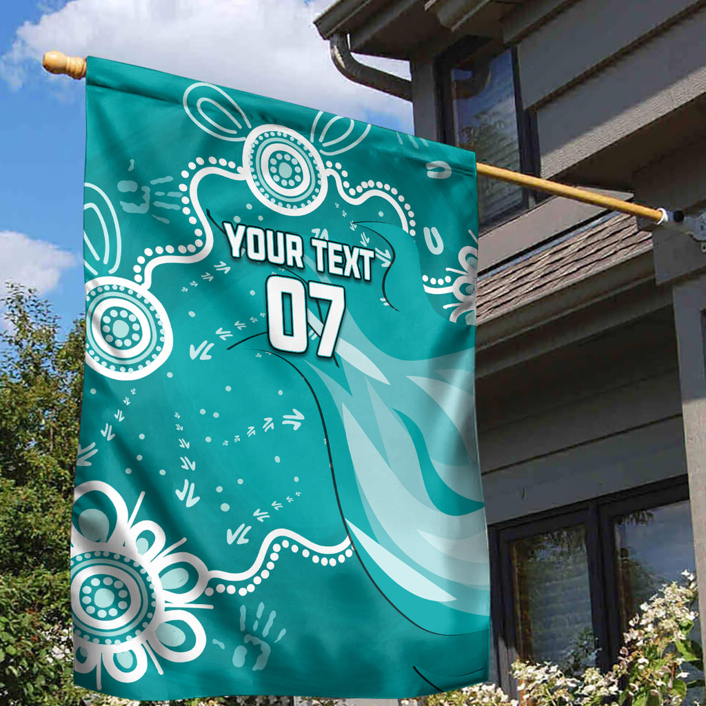 custom-brisbane-cricket-indigenous-garden-flag-feel-the-heat