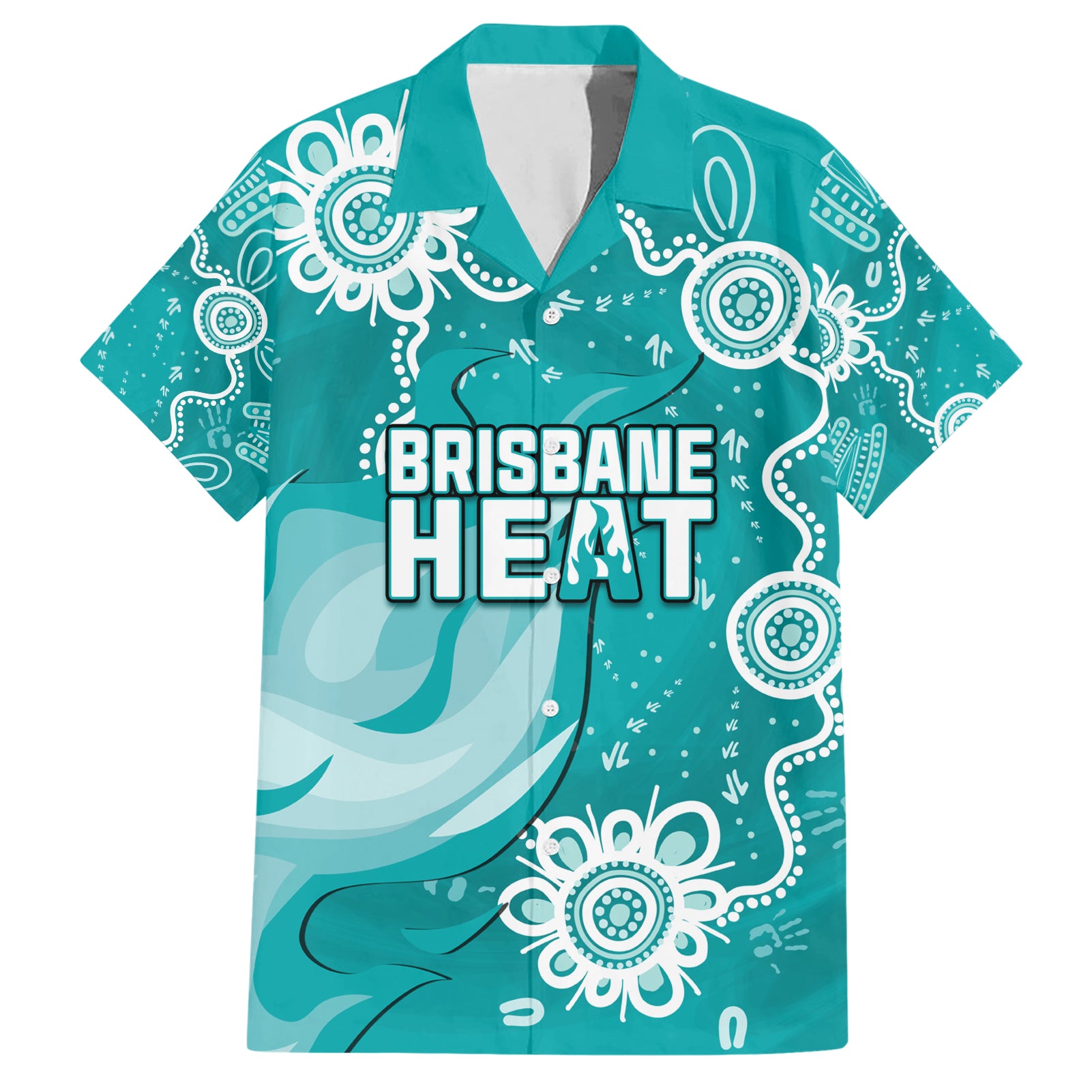 custom-brisbane-cricket-indigenous-hawaiian-shirt-feel-the-heat