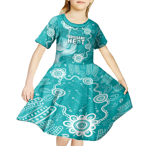 custom-brisbane-cricket-indigenous-kid-short-sleeve-dress-feel-the-heat
