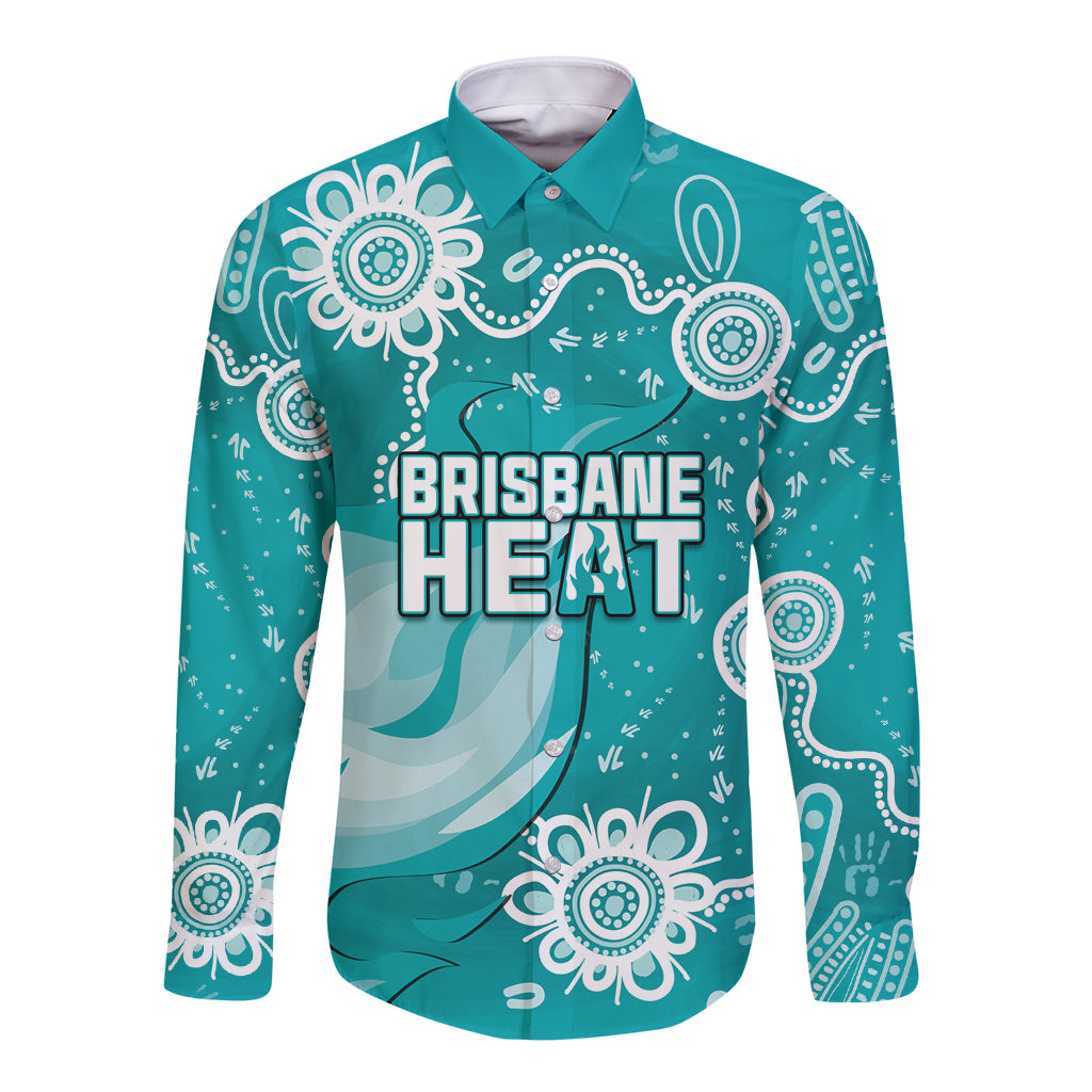 custom-brisbane-cricket-indigenous-long-sleeve-button-shirt-feel-the-heat