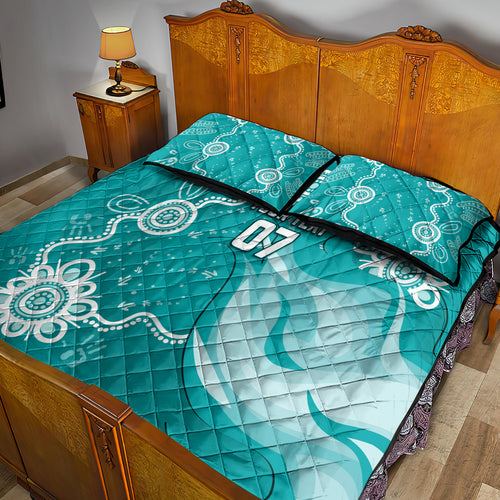 custom-brisbane-cricket-indigenous-quilt-bed-set-feel-the-heat