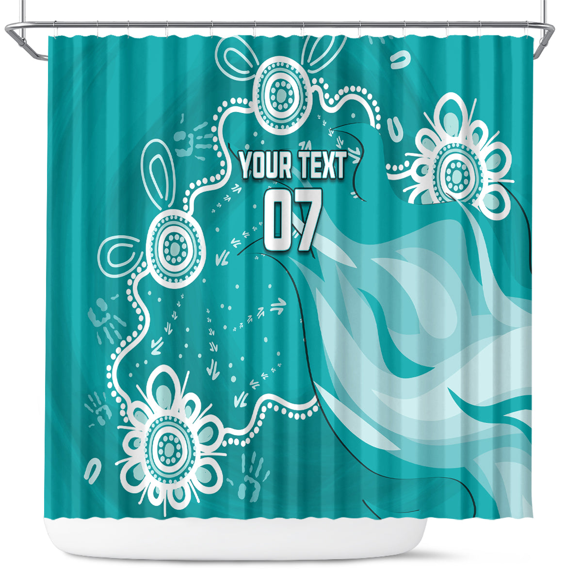 custom-brisbane-cricket-indigenous-shower-curtain-feel-the-heat