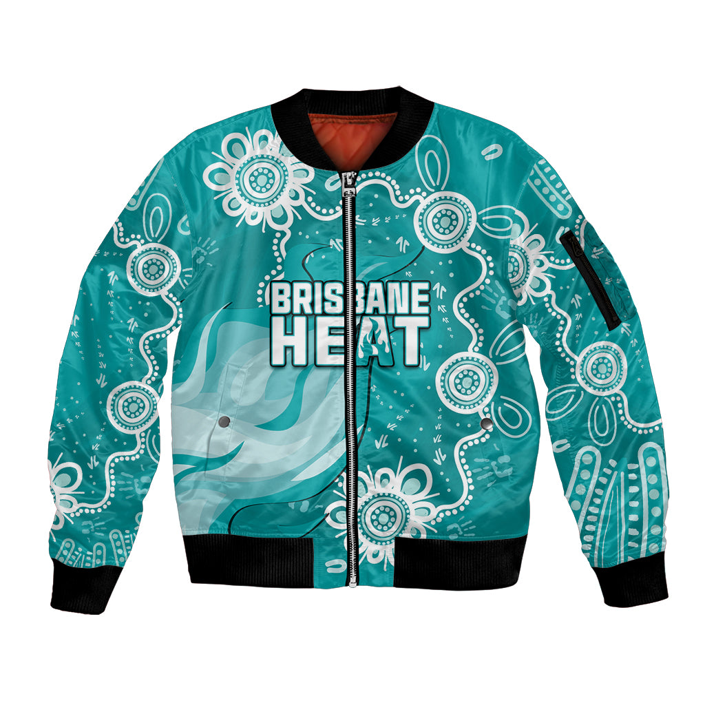 custom-brisbane-cricket-indigenous-sleeve-zip-bomber-jacket-feel-the-heat
