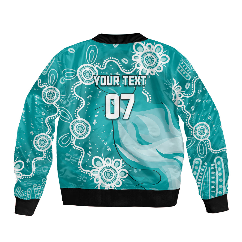 custom-brisbane-cricket-indigenous-sleeve-zip-bomber-jacket-feel-the-heat