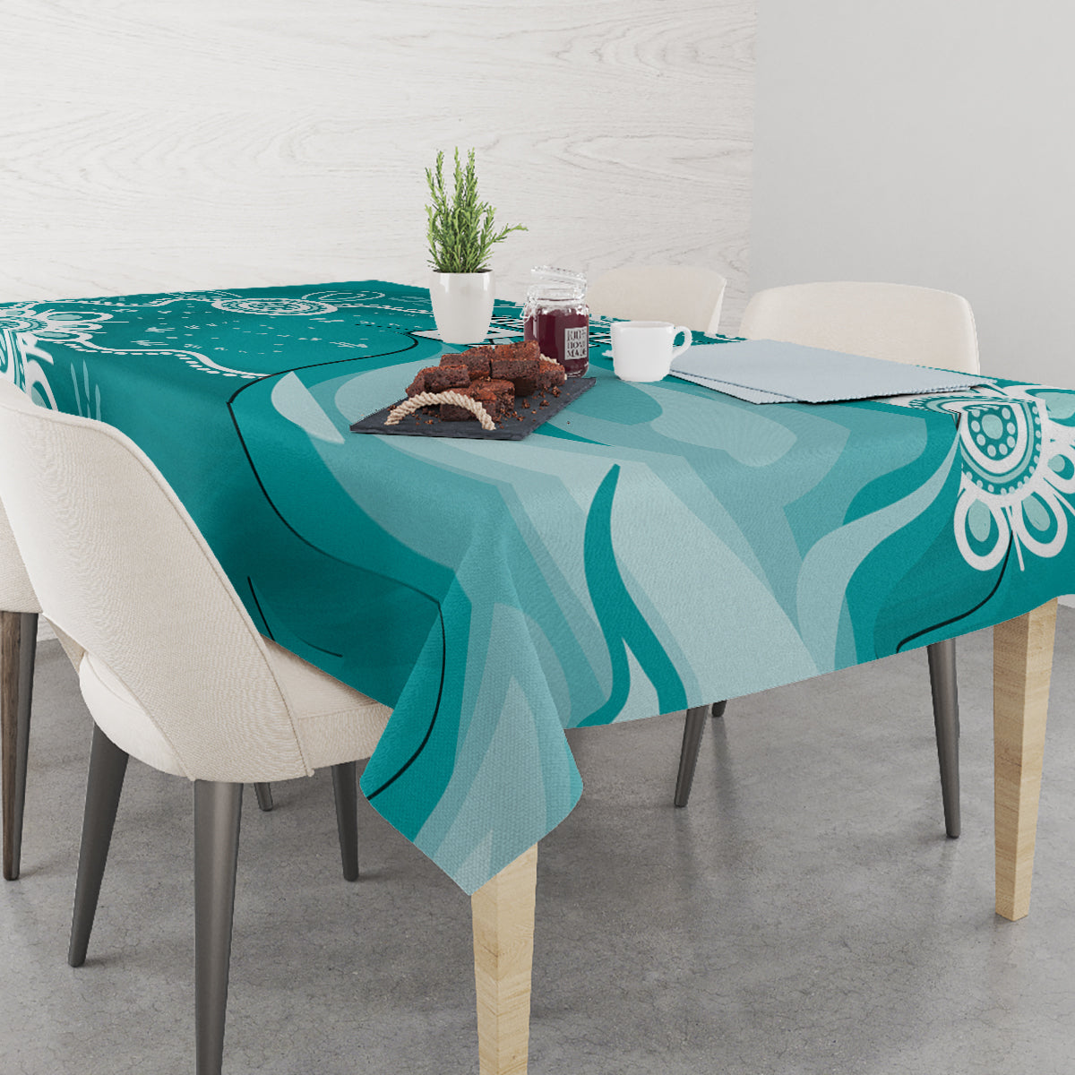custom-brisbane-cricket-indigenous-tablecloth-feel-the-heat
