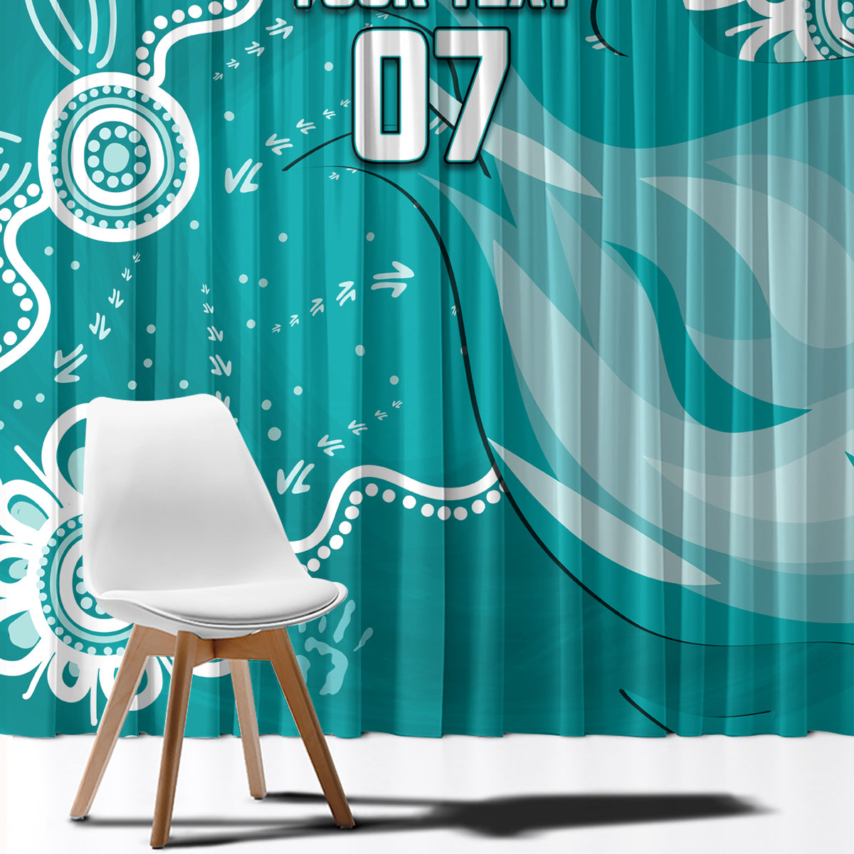custom-brisbane-cricket-indigenous-window-curtain-feel-the-heat