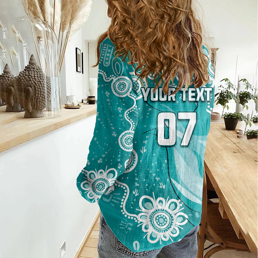 custom-brisbane-cricket-indigenous-women-casual-shirt-feel-the-heat