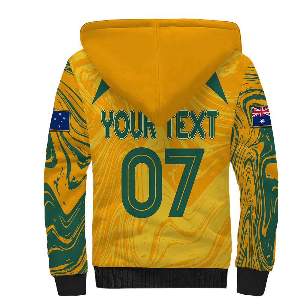 personalised-aussie-matildas-sherpa-hoodie-2023-women-world-cup-marble-patterns