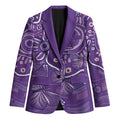 Australia Lupus Awareness Indigenous Blazer Purple Ribbon Aboriginal Butterflies
