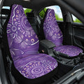 Australia Lupus Awareness Indigenous Car Seat Cover Purple Ribbon Aboriginal Butterflies