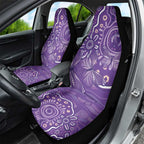 Australia Lupus Awareness Indigenous Car Seat Cover Purple Ribbon Aboriginal Butterflies