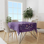 Australia Lupus Awareness Indigenous Tablecloth Purple Ribbon Aboriginal Butterflies