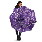 Australia Lupus Awareness Indigenous Umbrella Purple Ribbon Aboriginal Butterflies