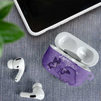 Lupus Cannot Stop Me Australia Floral AirPods Case Purple Ribbon