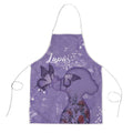 Lupus Cannot Stop Me Australia Floral Apron Purple Ribbon