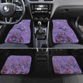 Lupus Cannot Stop Me Australia Floral Car Mats Purple Ribbon