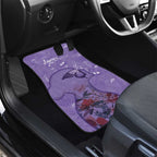 Lupus Cannot Stop Me Australia Floral Car Mats Purple Ribbon