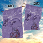 Lupus Cannot Stop Me Australia Floral Garden Flag Purple Ribbon