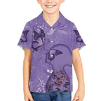 Lupus Cannot Stop Me Australia Floral Hawaiian Shirt Purple Ribbon