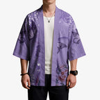Lupus Cannot Stop Me Australia Floral Kimono Purple Ribbon