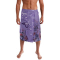 Lupus Cannot Stop Me Australia Floral Lavalava Purple Ribbon