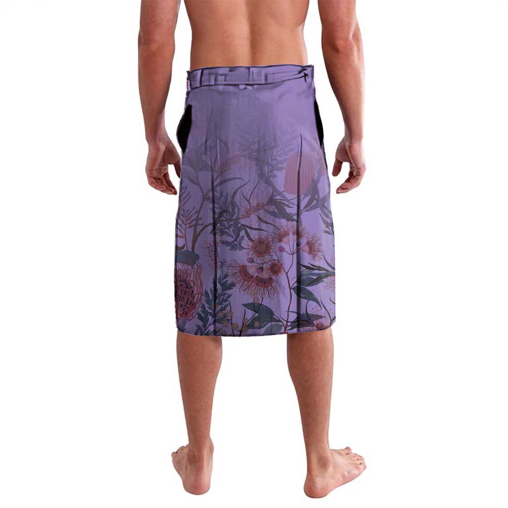Lupus Cannot Stop Me Australia Floral Lavalava Purple Ribbon