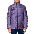 Lupus Cannot Stop Me Australia Floral Padded Jacket Purple Ribbon