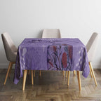 Lupus Cannot Stop Me Australia Floral Tablecloth Purple Ribbon