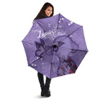 Lupus Cannot Stop Me Australia Floral Umbrella Purple Ribbon