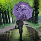 Lupus Cannot Stop Me Australia Floral Umbrella Purple Ribbon