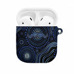 Australia Indigenous AirPods Case Aboriginal Mustache - Aussie Hoodie