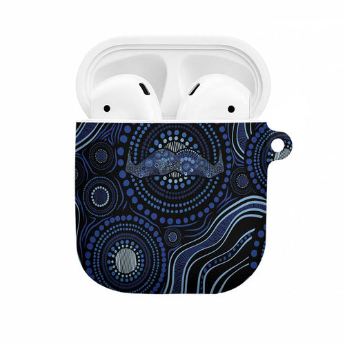 Australia Indigenous AirPods Case Aboriginal Mustache - Aussie Hoodie