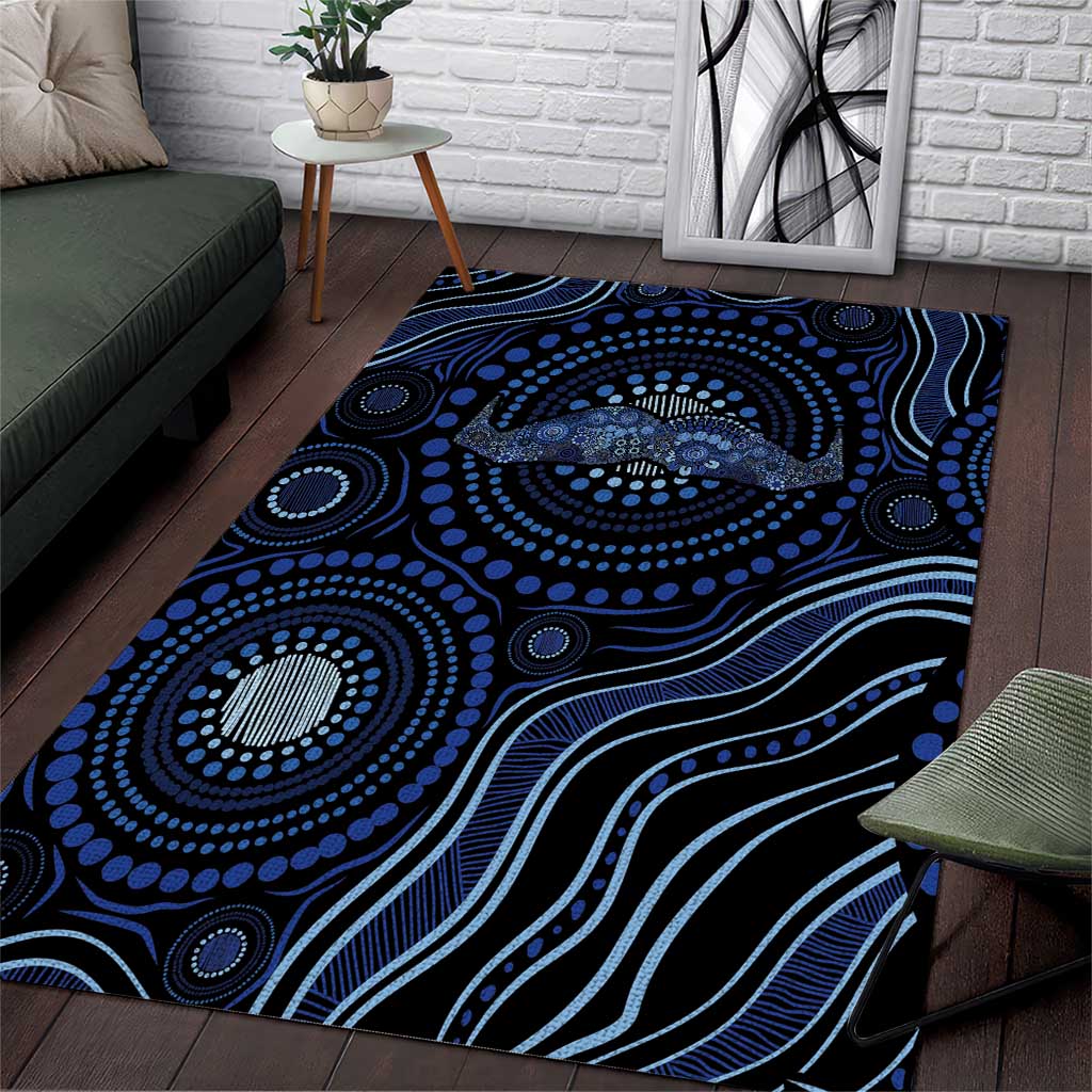 Australia Indigenous Area Rug Aboriginal Mustache - Aussie Hoodie