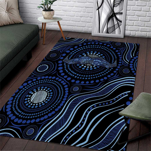 Australia Indigenous Area Rug Aboriginal Mustache - Aussie Hoodie