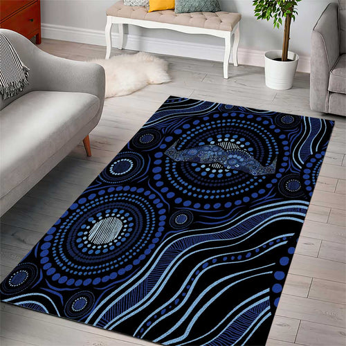 Australia Indigenous Area Rug Aboriginal Mustache - Aussie Hoodie