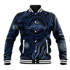 Australia Indigenous Baseball Jacket Aboriginal Mustache - Aussie Hoodie