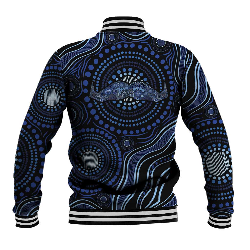 Australia Indigenous Baseball Jacket Aboriginal Mustache - Aussie Hoodie