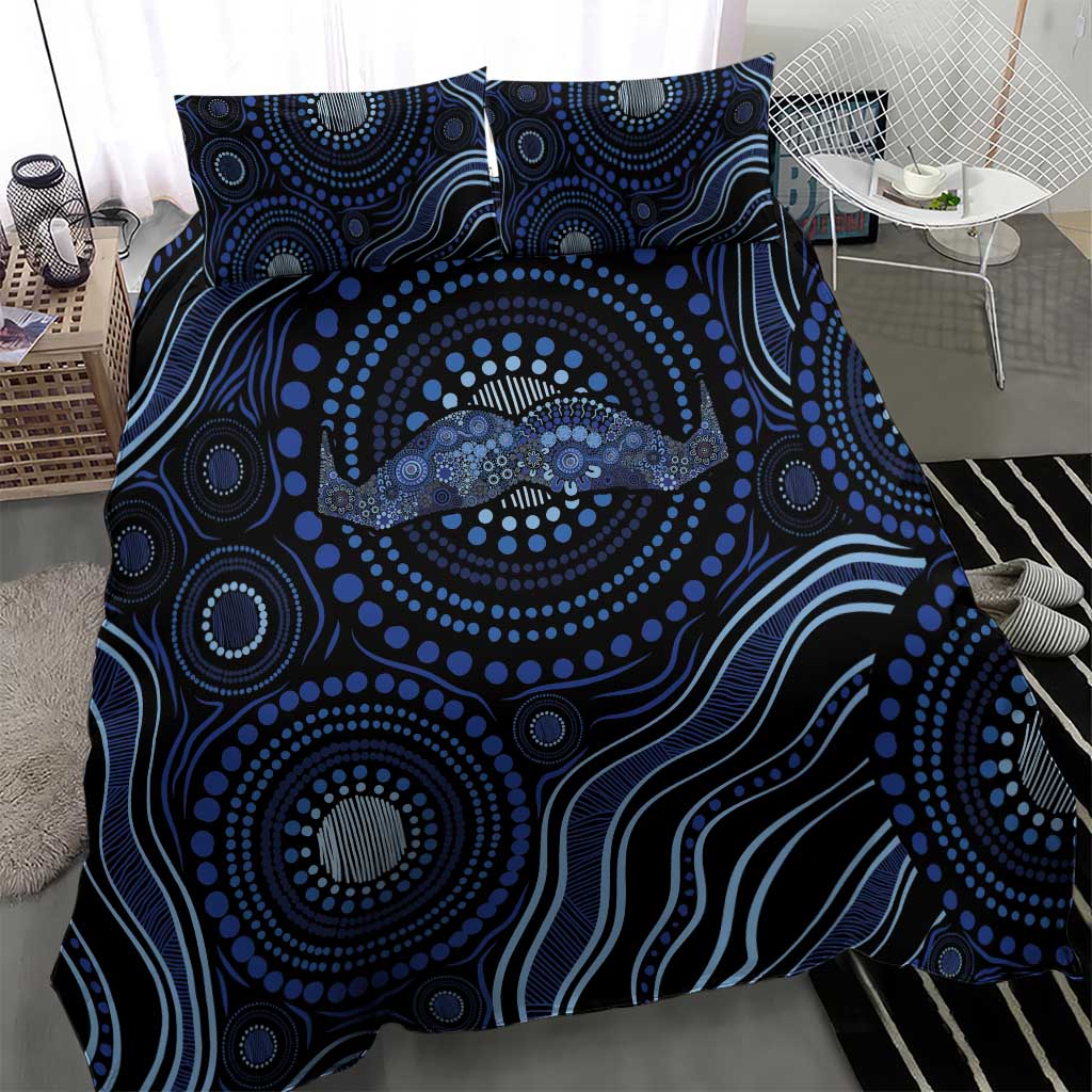 Australia Indigenous Bedding Set Aboriginal Mustache - Aussie Hoodie