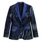 Australia Indigenous Blazer Aboriginal Mustache - Aussie Hoodie