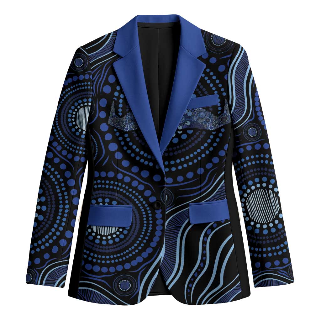 Australia Indigenous Blazer Aboriginal Mustache - Aussie Hoodie