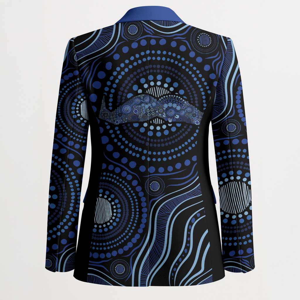 Australia Indigenous Blazer Aboriginal Mustache - Aussie Hoodie