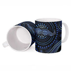 Australia Indigenous Ceramic Mug Aboriginal Mustache - Aussie Hoodie