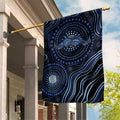 Australia Indigenous Garden Flag Aboriginal Mustache - Aussie Hoodie
