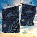 Australia Indigenous Garden Flag Aboriginal Mustache - Aussie Hoodie